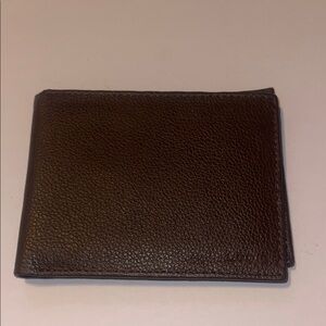 Lodis Men's Dark Brown Leather Card & Key Holder